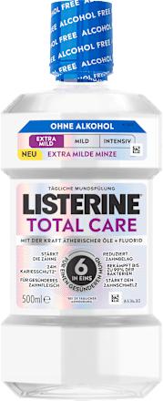 Mundspülung Total Care Extra Milde Minze alkoholfrei, 500 ml