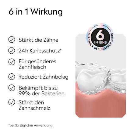 Mundspülung Total Care Extra Milde Minze alkoholfrei, 500 ml