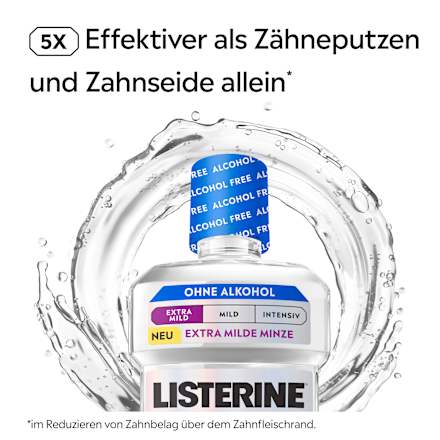Mundspülung Total Care Extra Milde Minze alkoholfrei, 500 ml