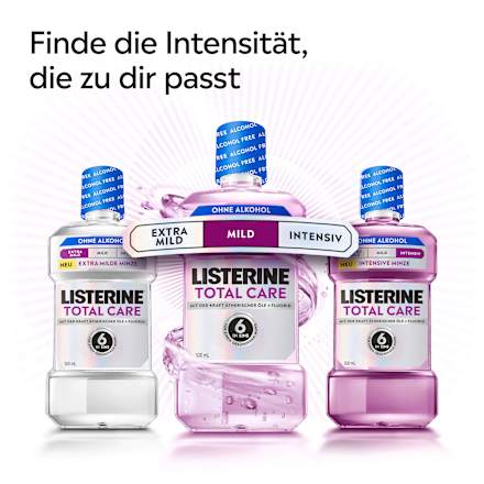 Mundspülung Total Care Extra Milde Minze alkoholfrei, 500 ml