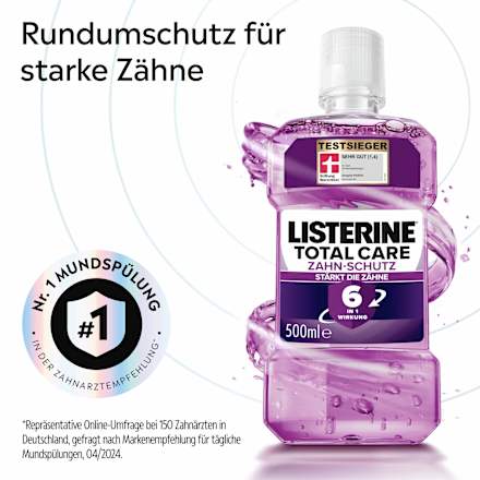 Total Care Mondspoeling Tandbescherming, 500 ml