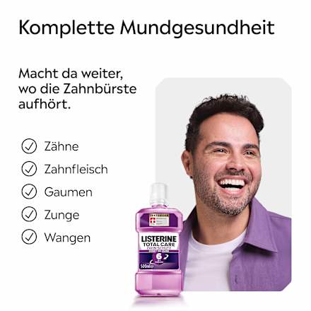 Total Care Mondspoeling Tandbescherming, 500 ml