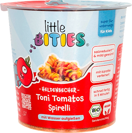 Kinderteller Heldenbecher Spirelli ab 3 Jahren, 45 g