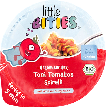 Kinderteller Heldenbecher Spirelli ab 3 Jahren, 45 g