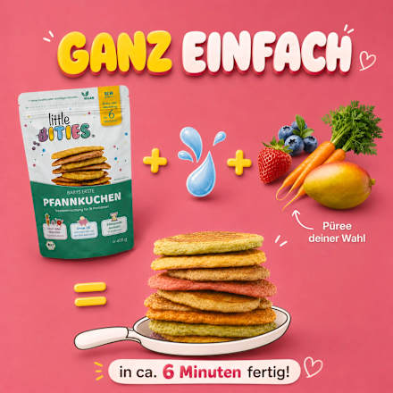 Pfannkuchenmischung Baby ab 6 Monaten, 400 g