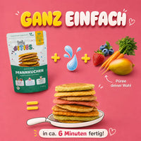 Pfannkuchenmischung Baby ab 6 Monaten, 400 g
