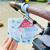 EHBO-buggyplan in geschenkdoos, 1 stuk