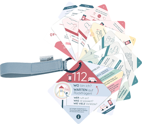 EHBO-buggyplan in geschenkdoos, 1 stuk