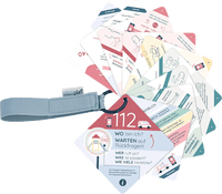 EHBO-buggyplan in geschenkdoos, 1 stuk