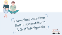Erste-Hilfe-Karten mit Holzständer, 1 St