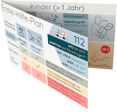 Erste-Hilfe-Tasche Regenbogen 34tlg