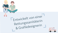 Erste-Hilfe-Tasche Regenbogen 34tlg