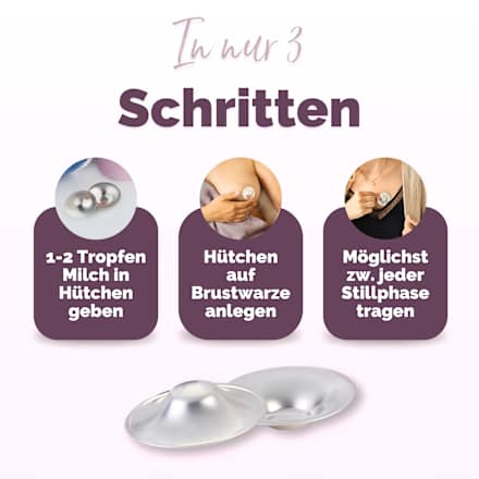 Silberhütchen, 2 St