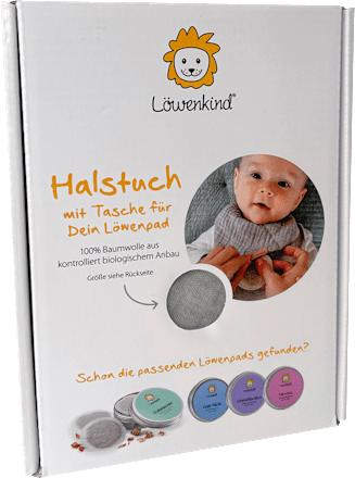 Halstuch mini grau, 1 St