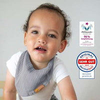 Halstuch mini grau, 1 St