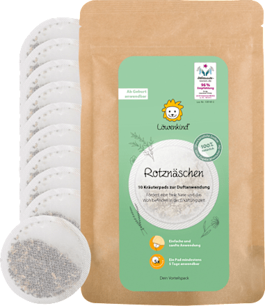 Löwenpads Rotznäschen, Nachfüllpack, 10 St
