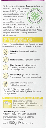 Folgemilch 2 auf Ziegenmilchbasis nach dem 6. Monat, 500 g