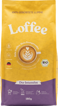 Loffee Lupinenkaffee, Der Intensive, gemahlen, 180 g