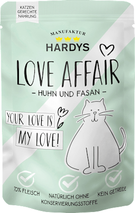 Nassfutter Katze mit Huhn & Fasan, 100 g