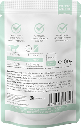 Nat kattenvoer multipack (12x100 g), 1,2 kg