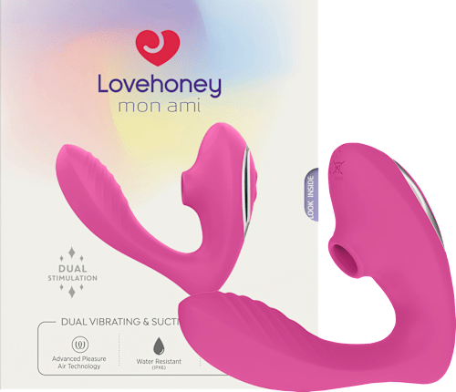 Lovehoney mon ami Auflegevibrator mit G-Punkt Stimulation, 1 St