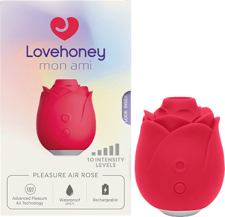 Auflegevibrator Pleasure Air Rose, 1 St