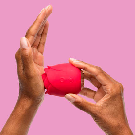 Auflegevibrator Pleasure Air Rose, 1 St