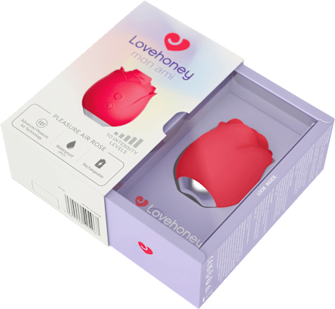 Auflegevibrator Pleasure Air Rose, 1 St