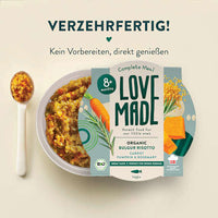 Menü Bulgur Risotto mit Karotten, Kürbis, Rosmarin, ab 8 Monaten, 185 g