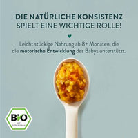 Menü Bulgur Risotto mit Karotten, Kürbis, Rosmarin, ab 8 Monaten, 185 g