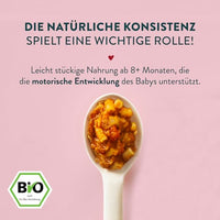 Menü Lasagne mit Karotten, Paprika, Oregano,  ab 8 Monaten, 185 g