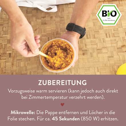 Menü mit Kartoffeln, Karotten, Rindfleisch, Thymian, ab 8 Monaten, 185 g