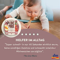 Menü mit Kartoffeln, Karotten, Rindfleisch, Thymian, ab 8 Monaten, 185 g