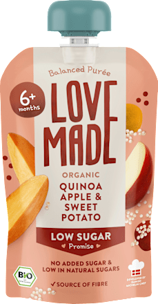 Quetschie Apfel, Süßkartoffel und Quinoa, ab 6 Monaten, 100 g