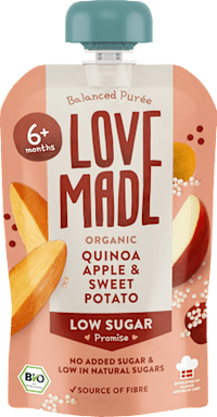 Quetschie Apfel, Süßkartoffel und Quinoa, ab 6 Monaten, 100 g