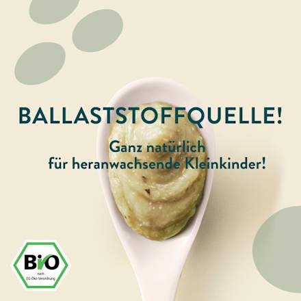 Quetschie Erbsen, Zucchini, Apfel und Quinoa, ab 6 Monaten, 100 g