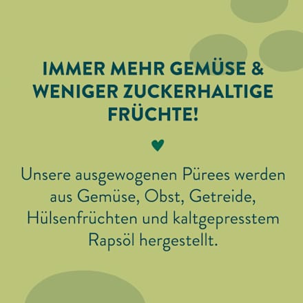 Quetschie Erbsen, Zucchini, Apfel und Quinoa, ab 6 Monaten, 100 g