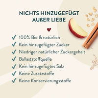 Quetschie Haferbrei, Apfel, Pastinake, Quinoa und Zimt, ab 6 Monaten, 100 g
