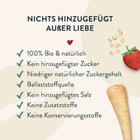Quetschie Haferbrei, Pastinake, Erdbeere und Apfel, ab 6 Monaten, 100 g