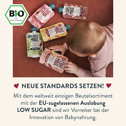 Quetschie Haferbrei, Pastinake, Erdbeere und Apfel, ab 6 Monaten, 100 g