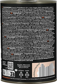 Nassfutter Hund mit Pute & Superfoods, 400 g Lucky Jim