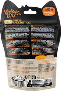 Kattensnoepjes met kaas &amp; kip, lucky ones, 50 g