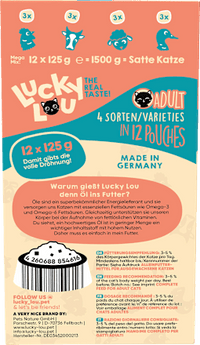 Nassfutter Katze Tasty Mix Multipack (12x125 g), 1,5 kg