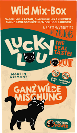 Nassfutter Katze Wild-Mix Multipack (12x125 g), 1,5 kg