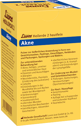 Heilerde 2 hautfein äußerlich Pulver, 480 g