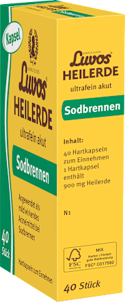 Genezende klei ultrafijne acute harde capsules, 40 stuks