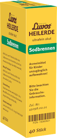 Genezende klei ultrafijne acute harde capsules, 40 stuks