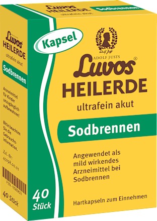 Genezende klei ultrafijne acute harde capsules, 40 stuks