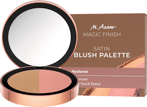 Blush Palette Satin Dark Honey &amp; Nude Flush, 4 g
