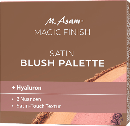 Blush Palette Satin Dark Honey & Nude Flush, 4 g